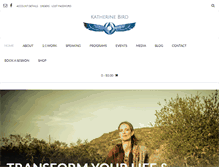 Tablet Screenshot of katherinebird.com